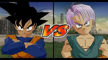 🆚 Goten VS Kid Trunks (PvP) | DBZ Twinsanity | Infinite World Mod PS2