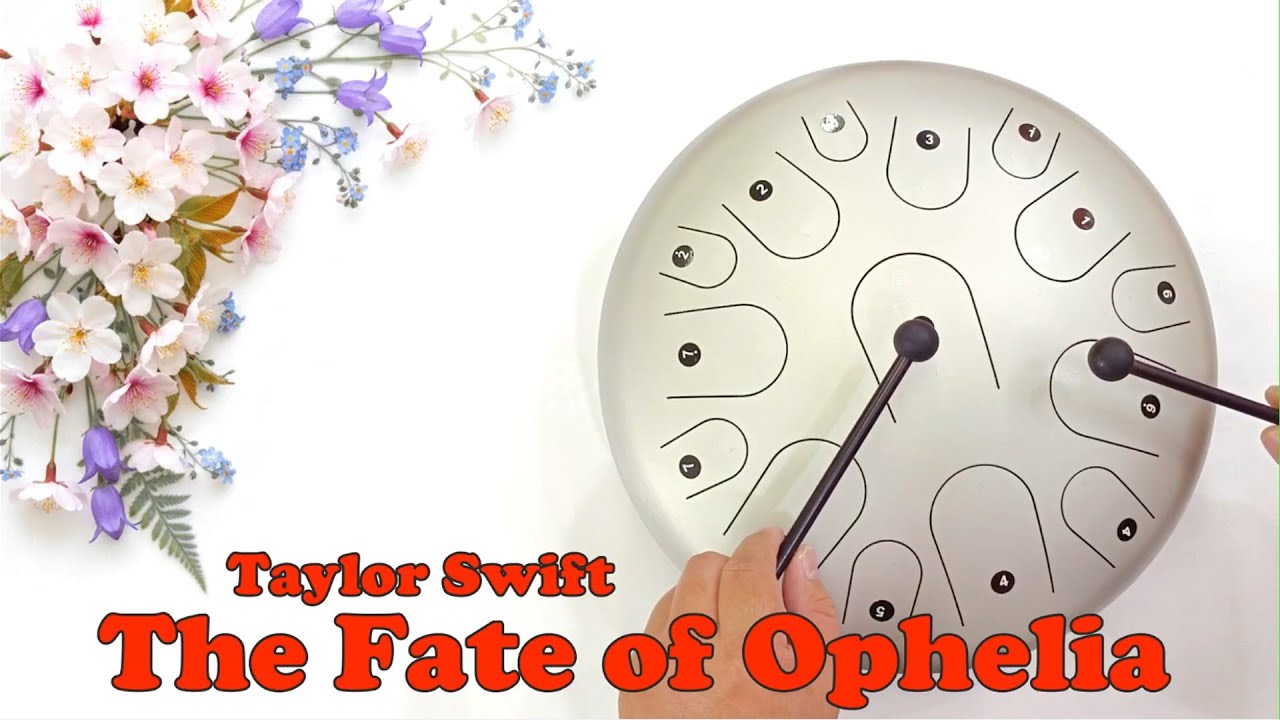 The Fate of Ophelia (Taylor Swift) - Special 15 Tone Steel Tongue Drum