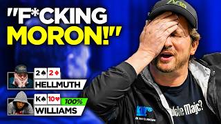 Phil Hellmuth Losing His Cool For 22 Minutes Straight!
