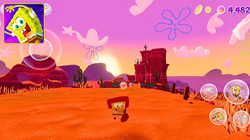 SpongeBob - The Cosmic Shake Gameplay | WILD WEST JELLYFISH FIELDS Full Walkthrough (Android, iOS)