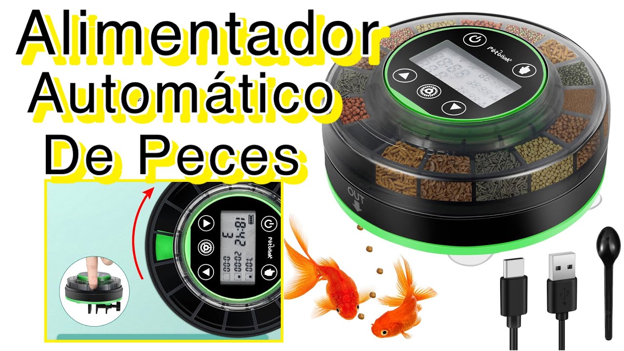 Alimentador Automático / Alimentador Automático De Peces /  #automaticfishfeeder
