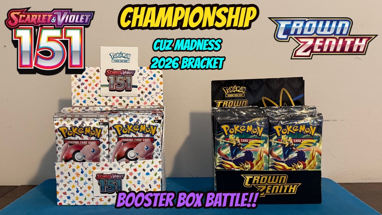 CUZ MADNESS BRACKET 2026 - CHAMPIONSHIP - 1) Pokemon 151 vs. 2