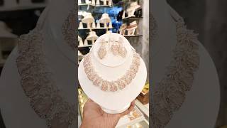 Silver 🩷 Pink 🩷 Jewellery Set #goldbiscuitstudio #jewellery #viralvideo #shorts