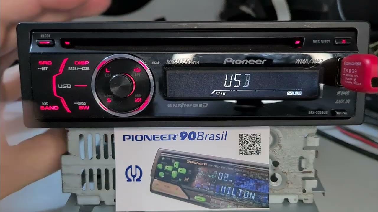 #pioneer DEH-3050UB - YouTube