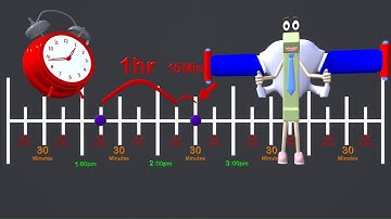 Addition & Subtraction of Time Intervals - 3rd Grade Math Videos for Kids