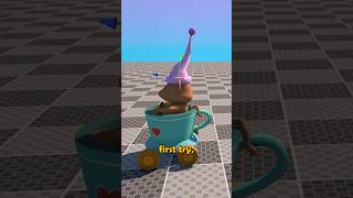 Adding JIggle Physics to my character hat #gamedev #indiedev