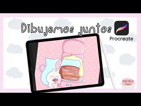 ✏️💕 Draw with me | Dibujando en PROCREATE #ASMR 📝💖✨ @HardPeach 🍑