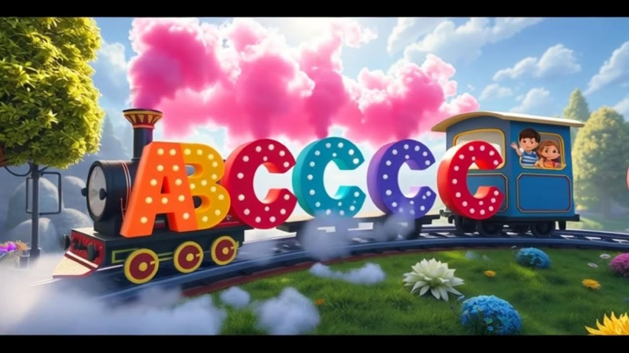 🚂 ABC Train Song for Kids | Fun Alphabet Learning Video | A to Z ...