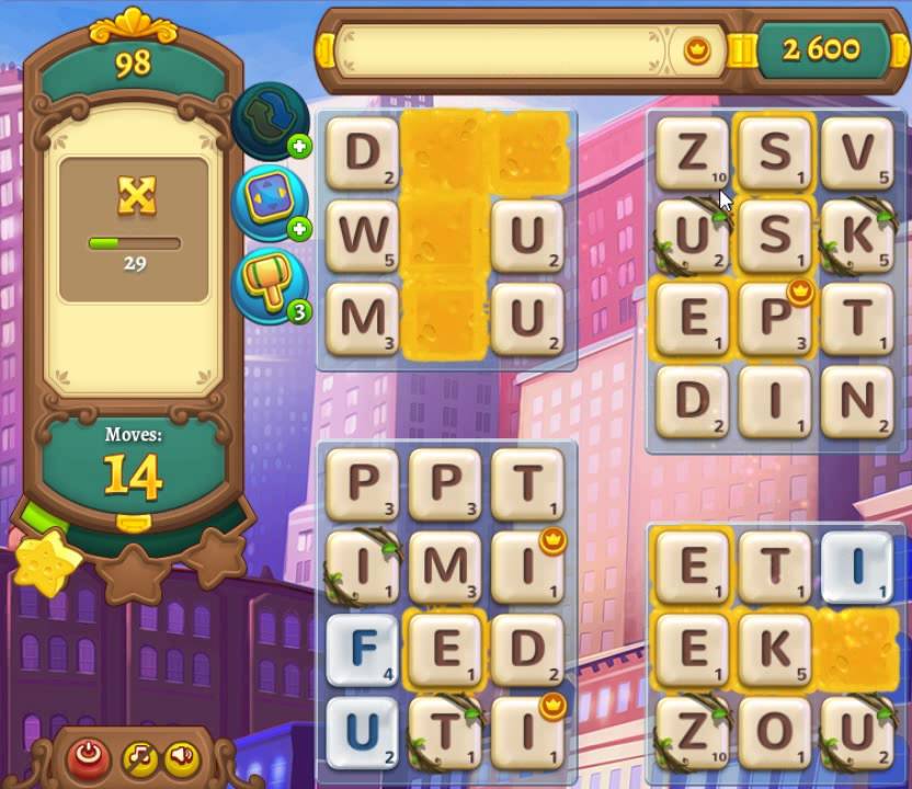 AlphaBetty Saga level 98 ENGLISH with mystery mouse 😈