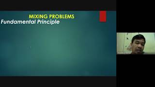 14 FODE APPLICATIONS: Mixing Problems