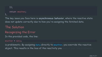 Troubleshooting VueJS 3 axios Data Retrieval Issues