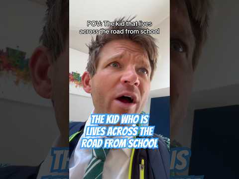 Why are they always late though? #schoollife #funny #students #teacher thumbnail