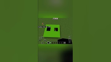 Building a creeper face in Minecraft! #minecraft  #minecraftshorts  #shortvideo  #shorts