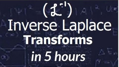 Inverse Laplace Transforms Ultimate Study Guide|Complete Reference Guide for Inverse Laplace