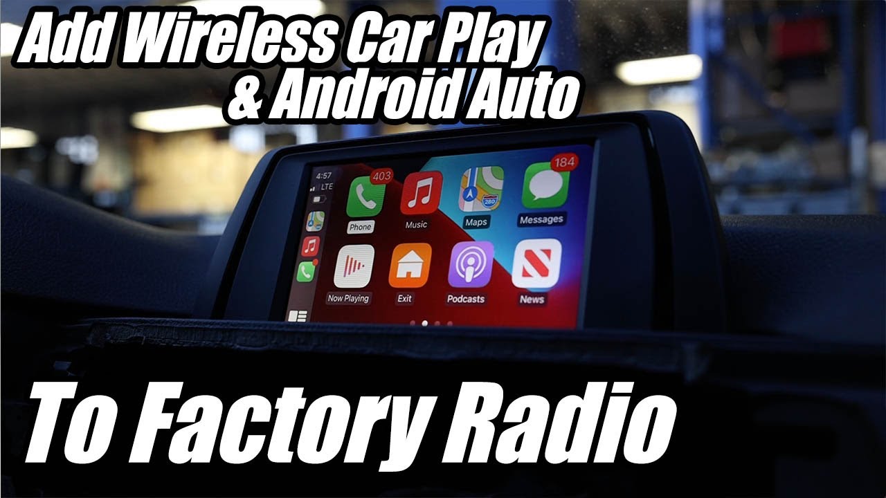 Add Wireless Apple CarPlay \u0026 Android 