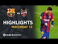 Highlights FC Barcelona vs Levante UD (1-0)
