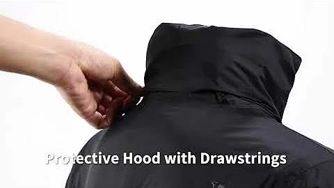 CAMEL CROWN Mens Waterproof Jacket Hooded Windbreaker Windproof Rain Coat Shell for Outdoor  Reviews