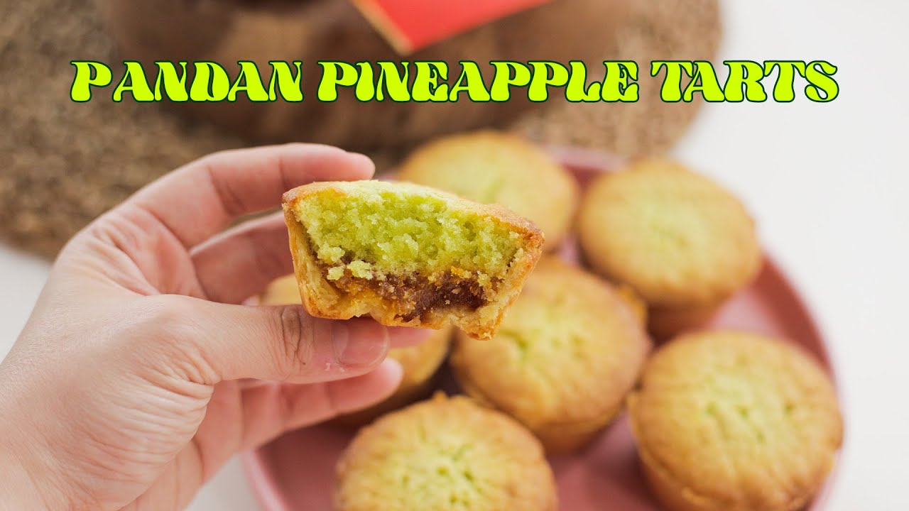 How To Make PANDAN PINEAPPLE TARTS | Chinese New Year Baking | Sarah Huang Benjamin