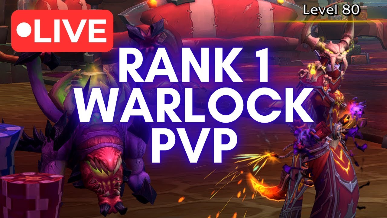 World of Warcraft Warlock PVP 🪐 High-Rated, Rank 1 BG Blitz, Solo ...