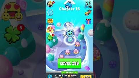 Sugar Rush: A Quick Adventure – Chapter 15 (Levels 281–300) 3 stars Gameplay