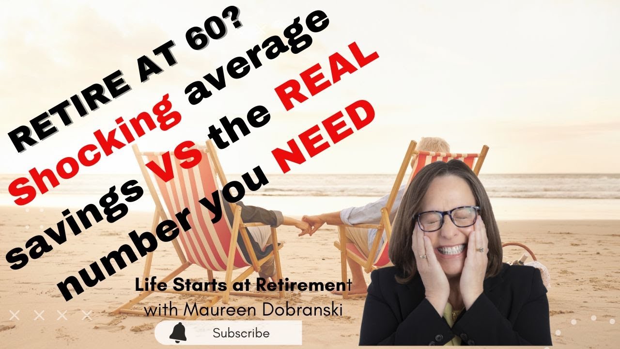 The AVERAGE 60 year old has this much SAVED for retirement! - IS IT ENOUGH?