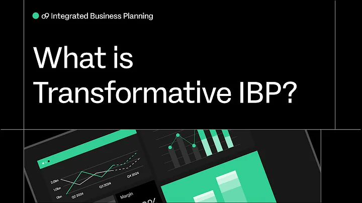 What is Transformative Integrated Business Planning (IBP)?