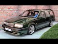 1:18 Volvo 850 T5-R Wagon 1995 green Otto-mobile  model car -inside view- #volvo #cars #model