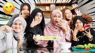 RAMAI MENANG1S KENA P4KSA MAKAN DENGAN ELYA !! - BILA AM NAK BALIK ?