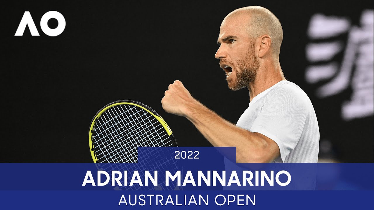 Double Tweener! Spectacular Point by Adrian Mannarino Australian Open 2022