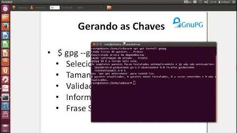 Criptografia com GnuPG