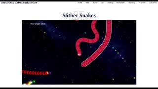 Slither Snakes Unblocked screenshot 2
