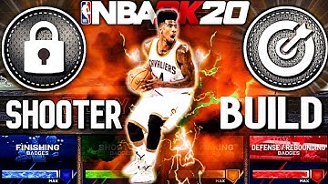 THE "SHOOTER" BUILD (NO PRESET) ON NBA 2K20 | RARE SHOOTING LOCKDOWN BUILD! DEMIGOD RARE LOCK