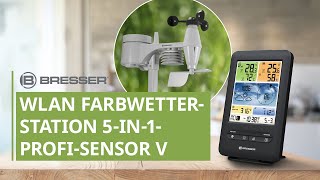 Station météo bresser wifi 7002580 - Conforama