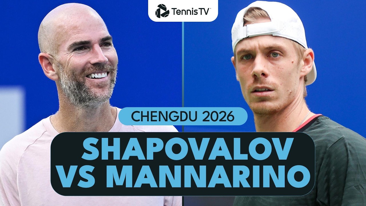 Denis Shapovalov vs Adrian Mannarino Entertaining Match 🤝 | Chengdu 2026 Highlights