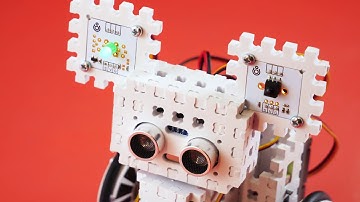 Собери домашнего робота. Электронный конструктор «Робоняша» — робот на JavaScript. Железки Амперки