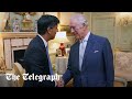 King meets with Rishi Sunak for first audience after cancer diagnosis