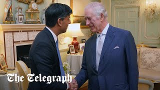 King meets with Rishi Sunak for first audience after cancer diagnosis