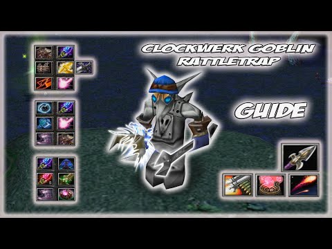 Видео: Clockwerk Goblin Rattletrap | Гайд на Клокверка | Любимый Герой Деда Мороза))