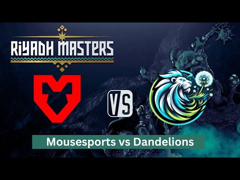 🔴LIVE:Dandelions vs MOUZ Mousesport Live Score Dota 2: Riyadh Masters 2024 VEU closed qualifiers