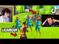 I Stream Sniped FAMOUS YouTubers with my TIKTOK Clan in Fortnite...