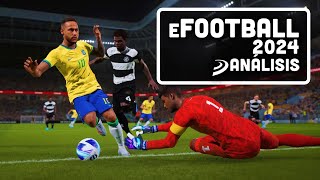 El FÚTBOL de KONAMI MEJORA, ¿SUFICIENTE para recordar a PES? - ANÁLISIS eFOOTBALL 2024 screenshot 2