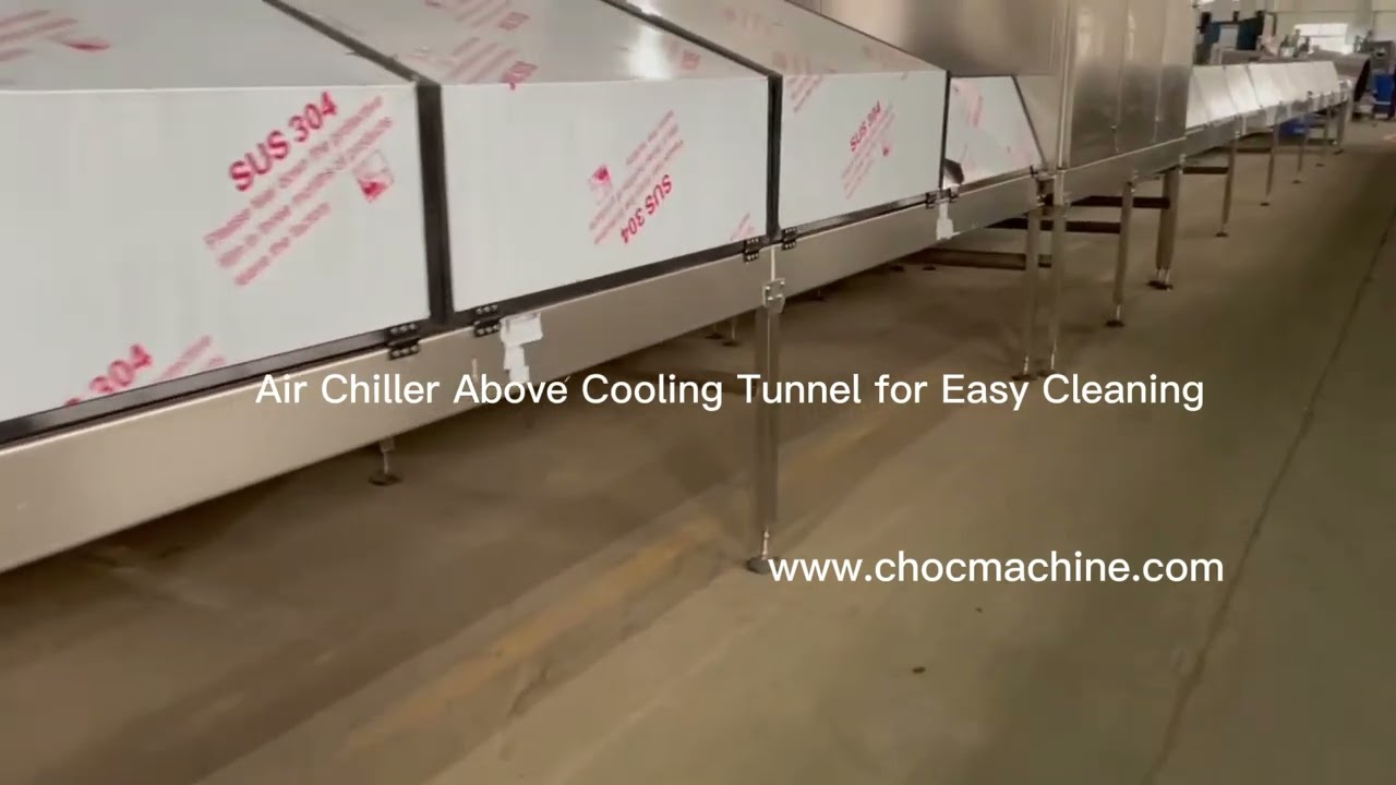 chocolate cooling tunnel