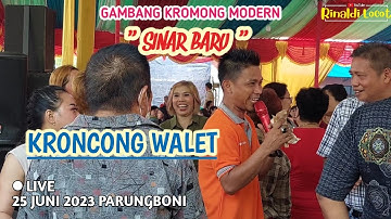 KRONCONG WALET - GAMBANG KROMONG MODERN SINAR BARU || PARUNGBONI 25 JUNI 2023