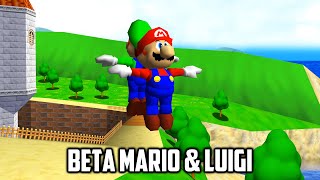 Super Mario 64 Pc Port - Beta Mario & Luigi