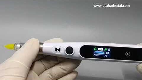 How to use Dental Anesthesia Injector