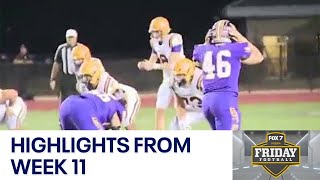 Central Texas high school football: Highlights from week 11 | FOX 7 Austin