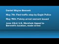 Wanted man in custody after fleeing police
