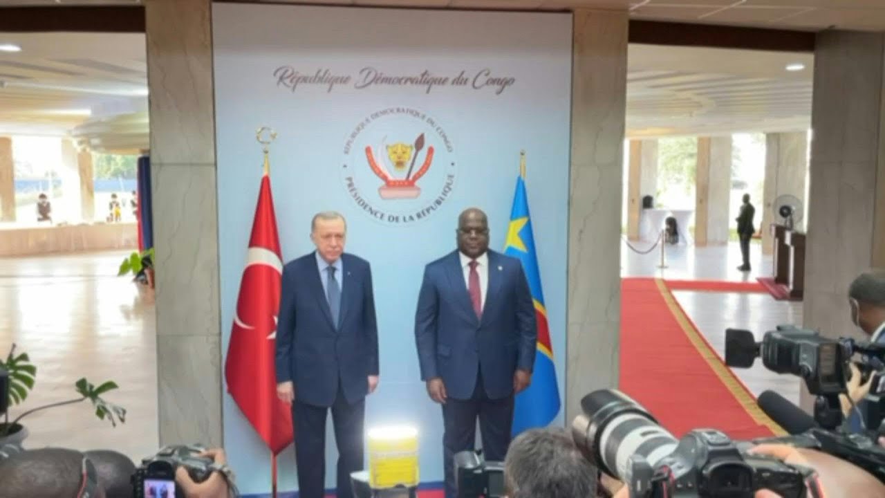 Turkish President Erdogan arrives in Kinshasa for official DRCongo visit | AFP