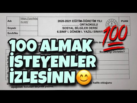 Video: Sosyal Bilgilerde Sınav Nasıl Değerlendirilir?