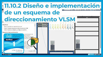 11.10.2 Packet Tracer 🔍📨 - Diseño e implementación de un esquema de direccionamiento VLSM (CCNA 1)